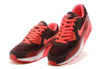 Красные женские кроссовки Nike Air Max 90 на каждый день